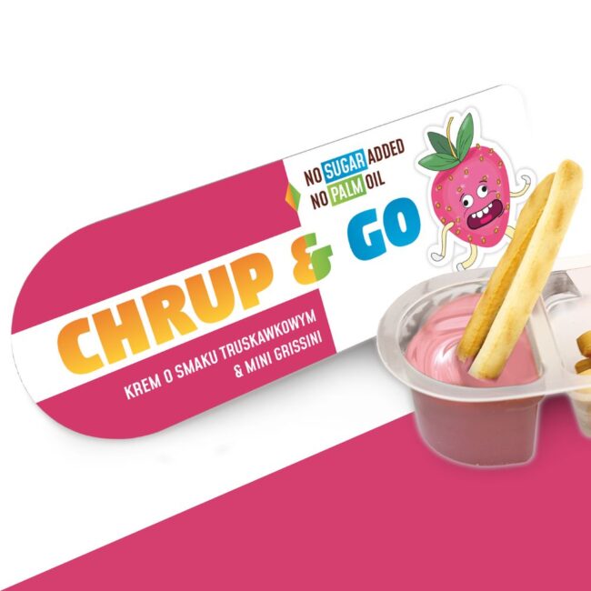 Chrup&Go o smaku truskawkowym